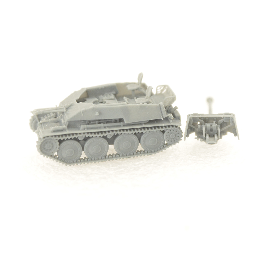 Model Kit Destroyer - Allemand 38T MarderIII Sd.Kfz.139[762MM] destructeur 1/144