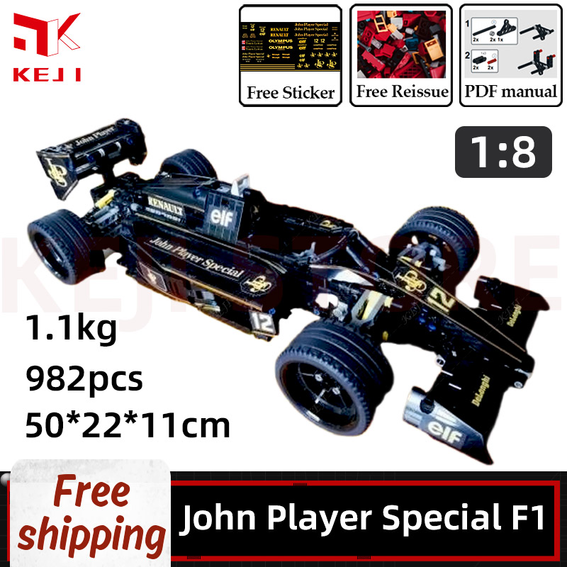 Model Kit F1 - EllJI MOC-70614 John First Spécial F1