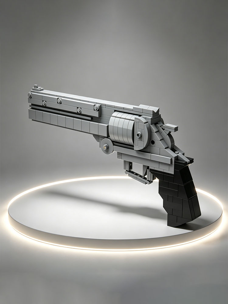 Model Kit Revolver - Nouveau Kit de Modélisation MOC Revolver