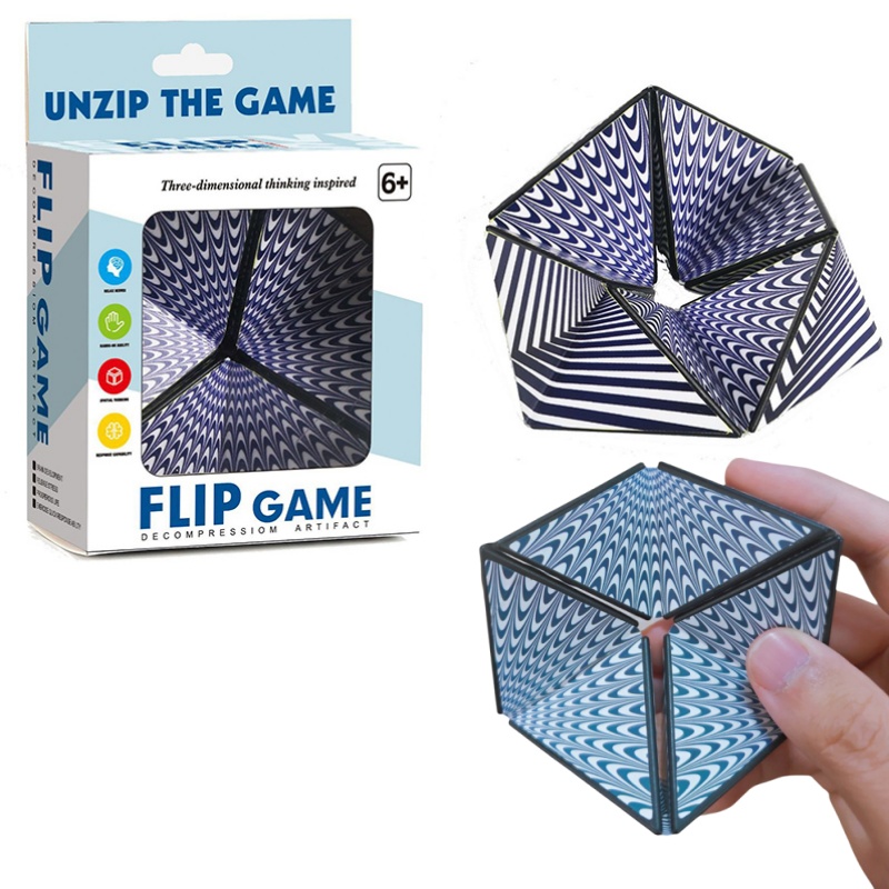Model Kit Infinite Dimension - Cube magique 3D infini, Puzzle à