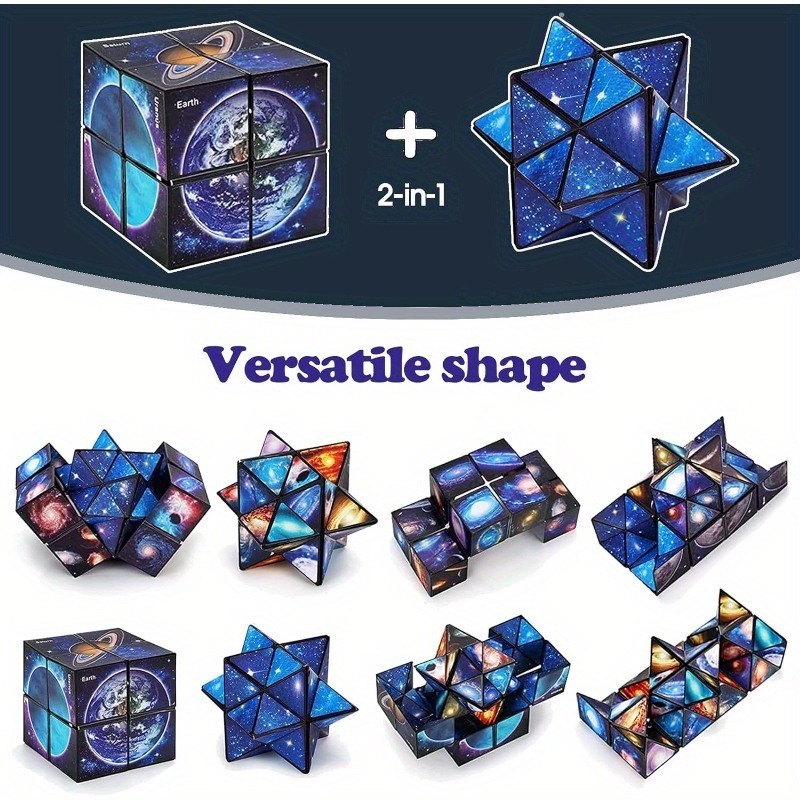 Model Kit Infinite Dimension - Cube Magique 2-en-1 Ciel Étoilé, Cube