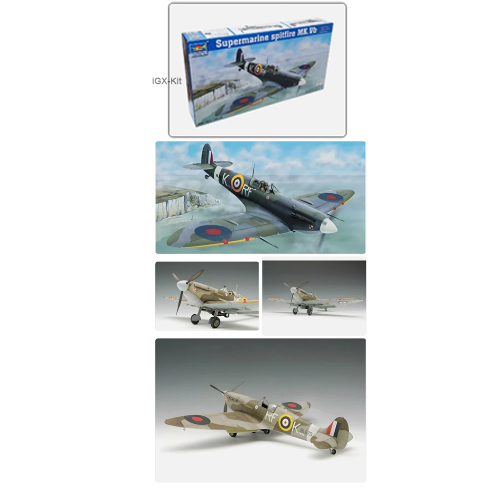 Model Kit Spitfire - Trumpeter 02403 Maquette en plastique d'avion
