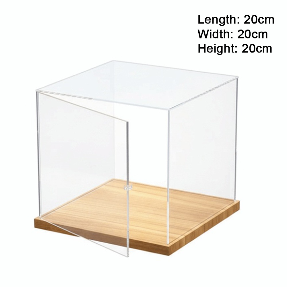 Model Kit Display Case - Vitrine en acrylique transparente, assemblage sans