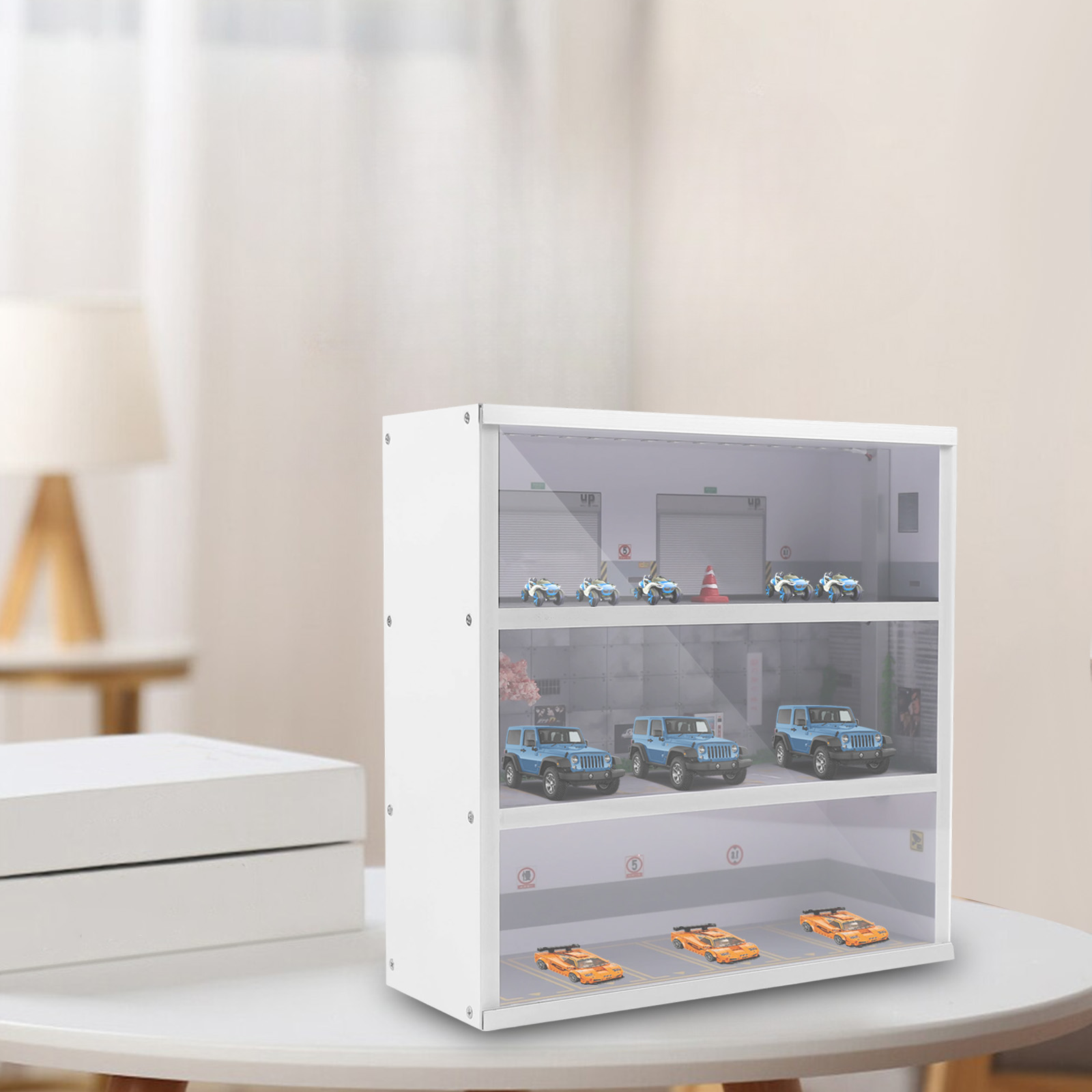 Model Kit Display Case - Vitrine de présentation de diorama de
