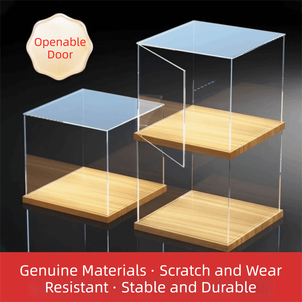 Model Kit Display Case - Vitrine en acrylique transparente, assemblage sans