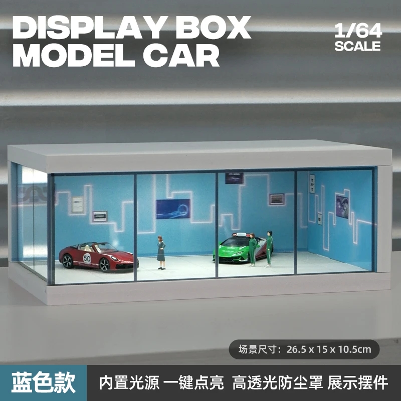 Model Kit Display Case - Accessoires de scène de simulation de
