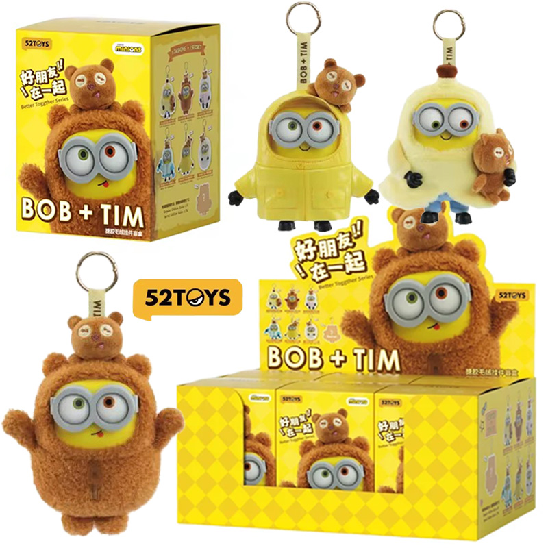 Model Kit Action Figure - EN STOCK ! 52TOYS BOB&TIM Minions