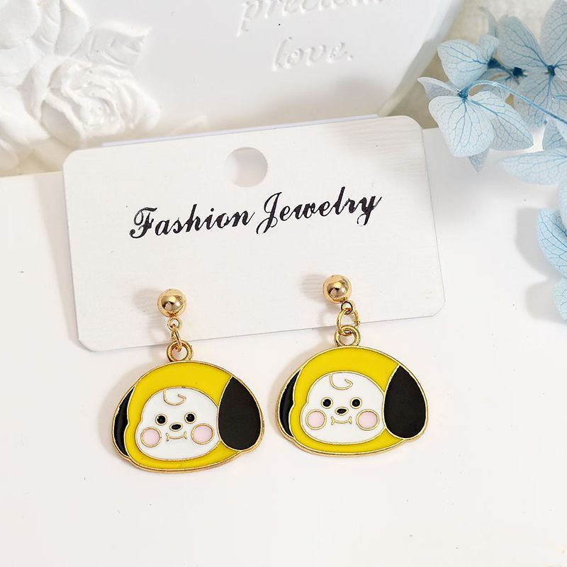 Boucles d'oreilles BT21 Chimmy - Model Kit Girl avis et prix