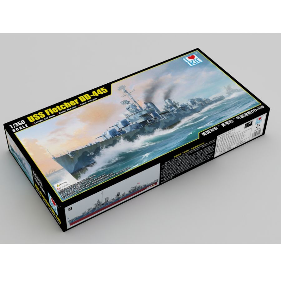 Fletcher DD-445 USS Destroyer  - Model Kit Destroyer avis et prix