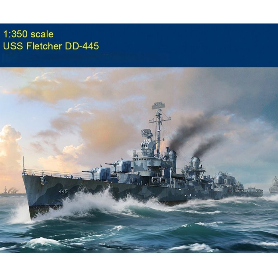 Fletcher DD-445 USS Destroyer  - Model Kit Destroyer avis et prix