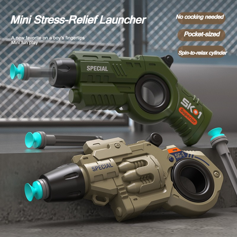 Lot de 2 lanceurs EDC en forme - Model Kit Revolver avis et prix