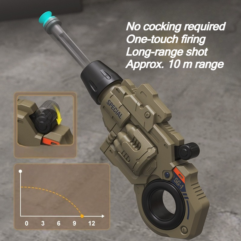 Lot de 2 lanceurs EDC en forme - Model Kit Revolver avis et prix