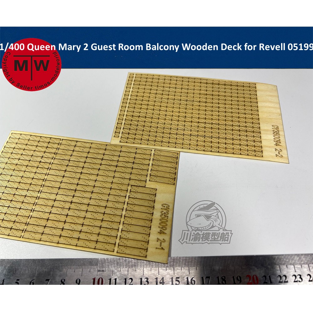 Kit de pont en bois avec balco - Model Kit Queen Mary avis et prix