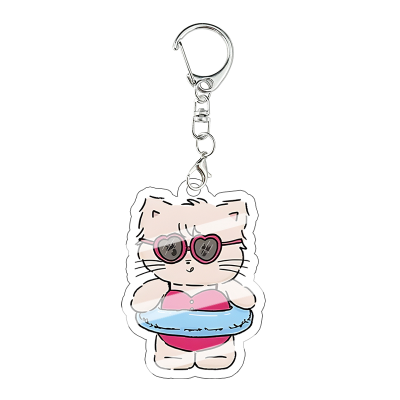 Porte-clés en acrylique Mikko  - Model Kit Girl avis et prix